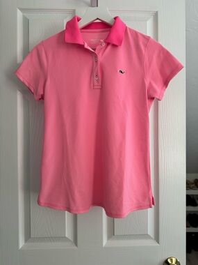 Vineyard Vines Women’s Performance Polo pink size XS